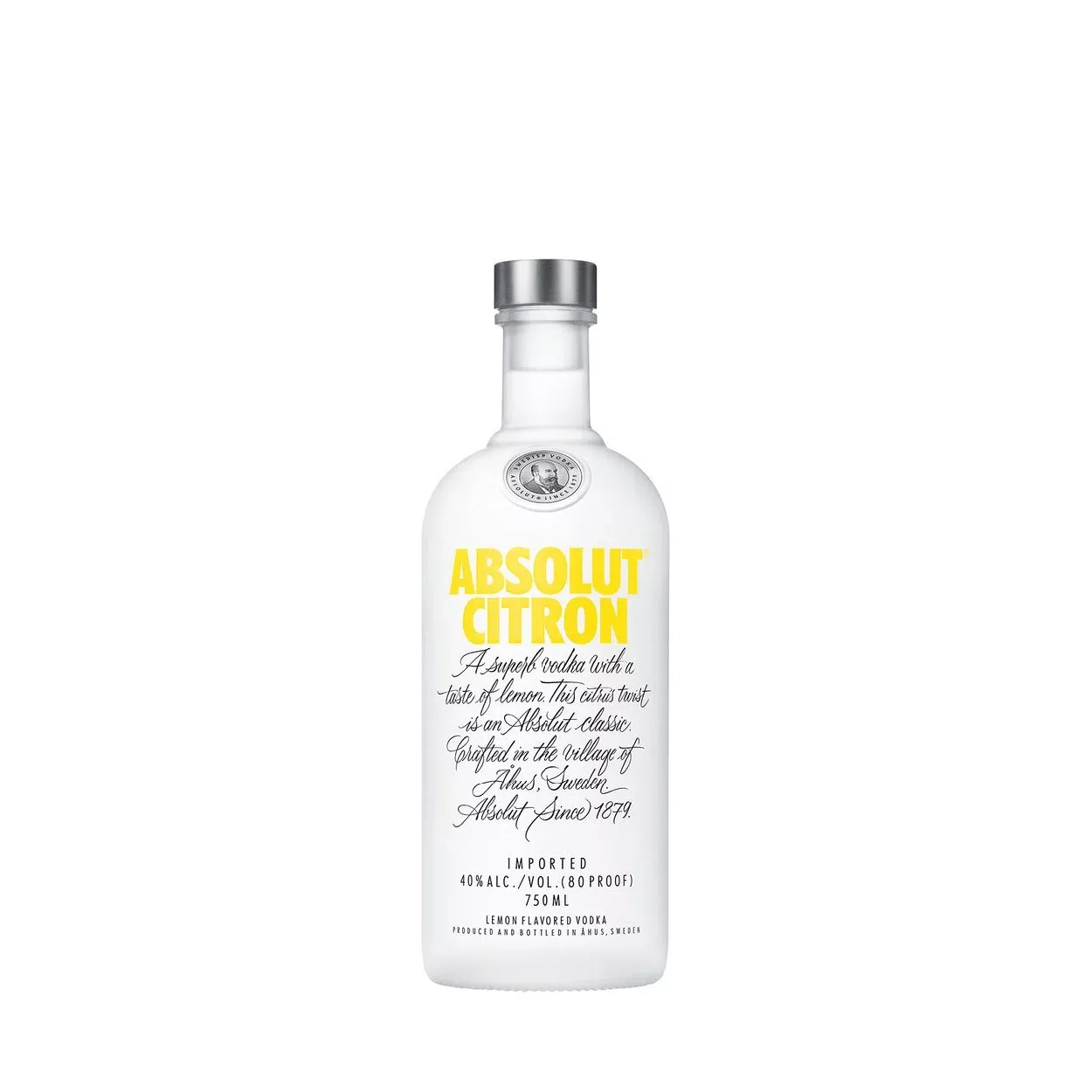 VODKA ABSOLUT CITRON 750CC