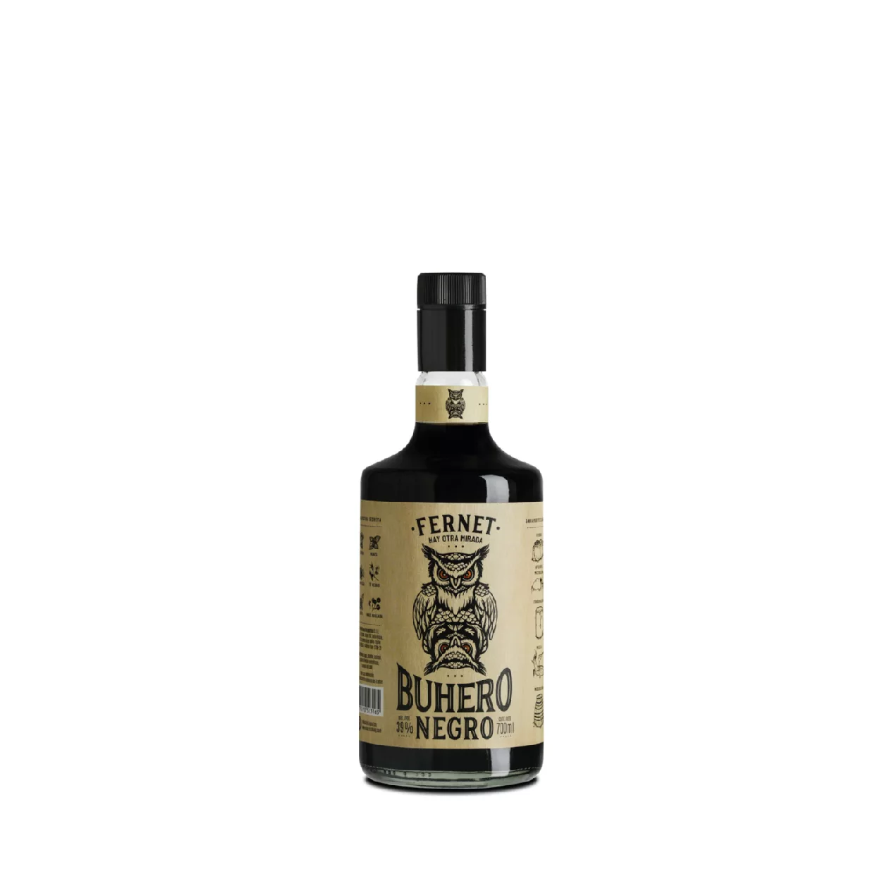 FERNET BUHERO NEGRO 700CC