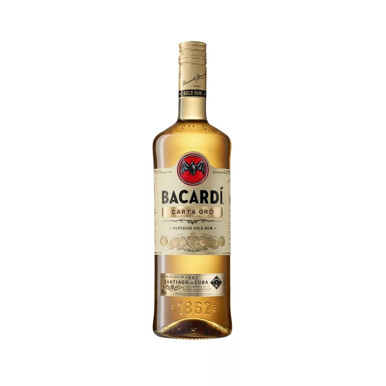 RON BACARDI GOLD 980CC