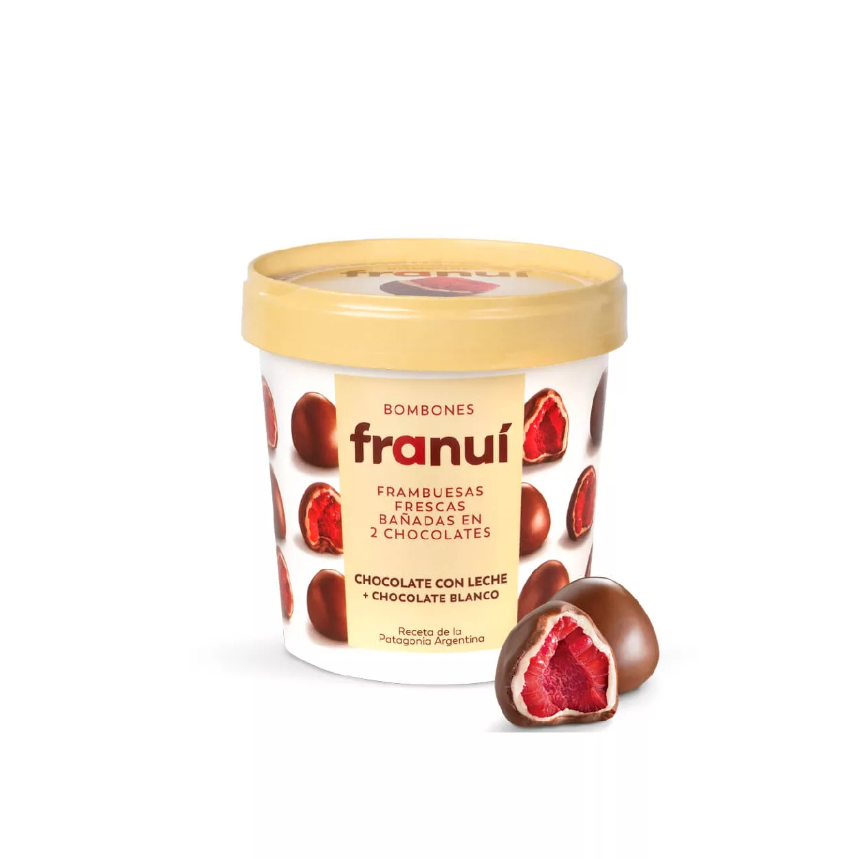 FRANUI - CHOCOLATE CON LECHE BLANCO 150G