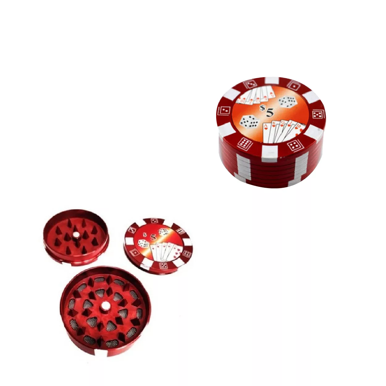 PICADOR METAL FICHA POKER SIMPLE