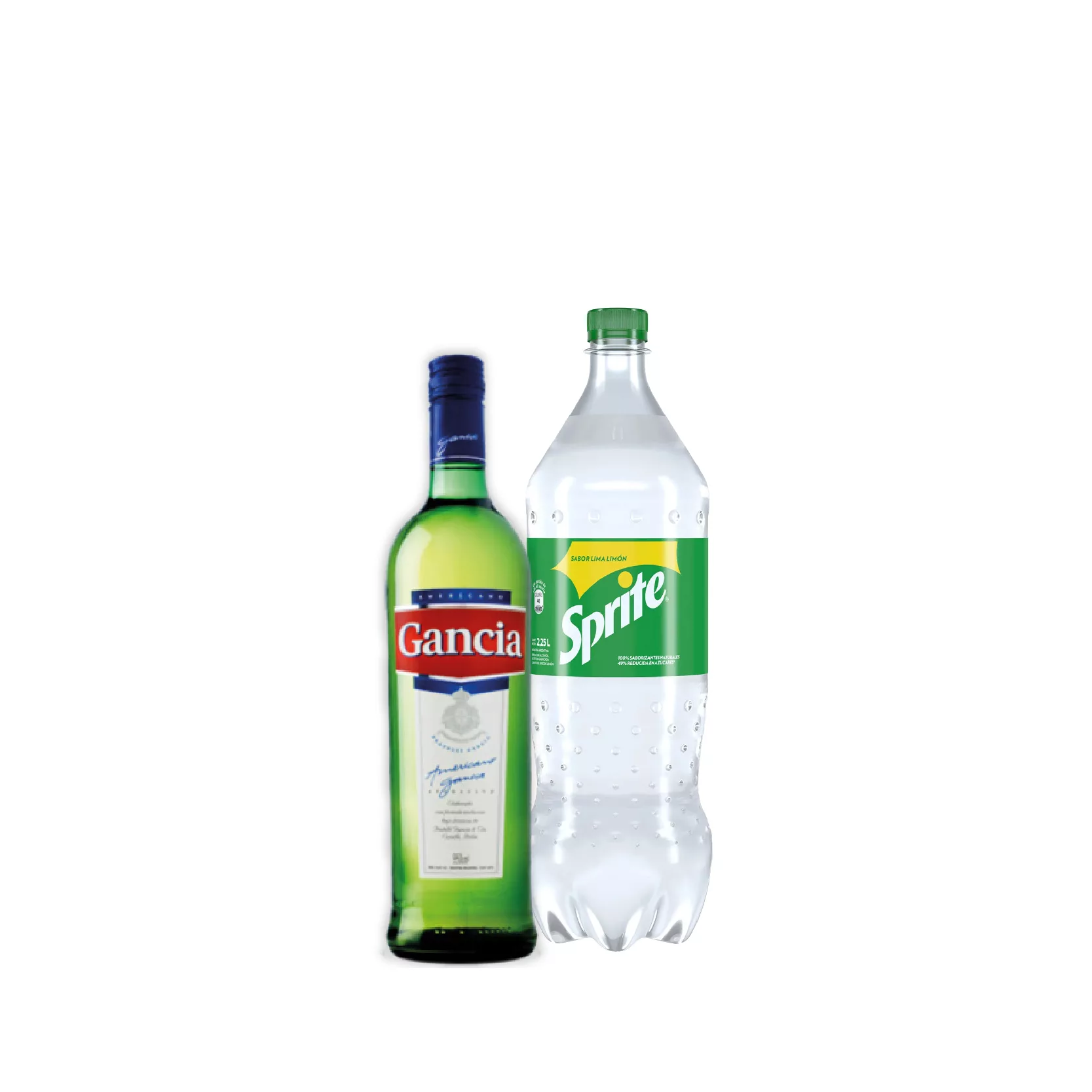 COMBO 1 GANCIA 950CC 1 SPRITE 2,25L