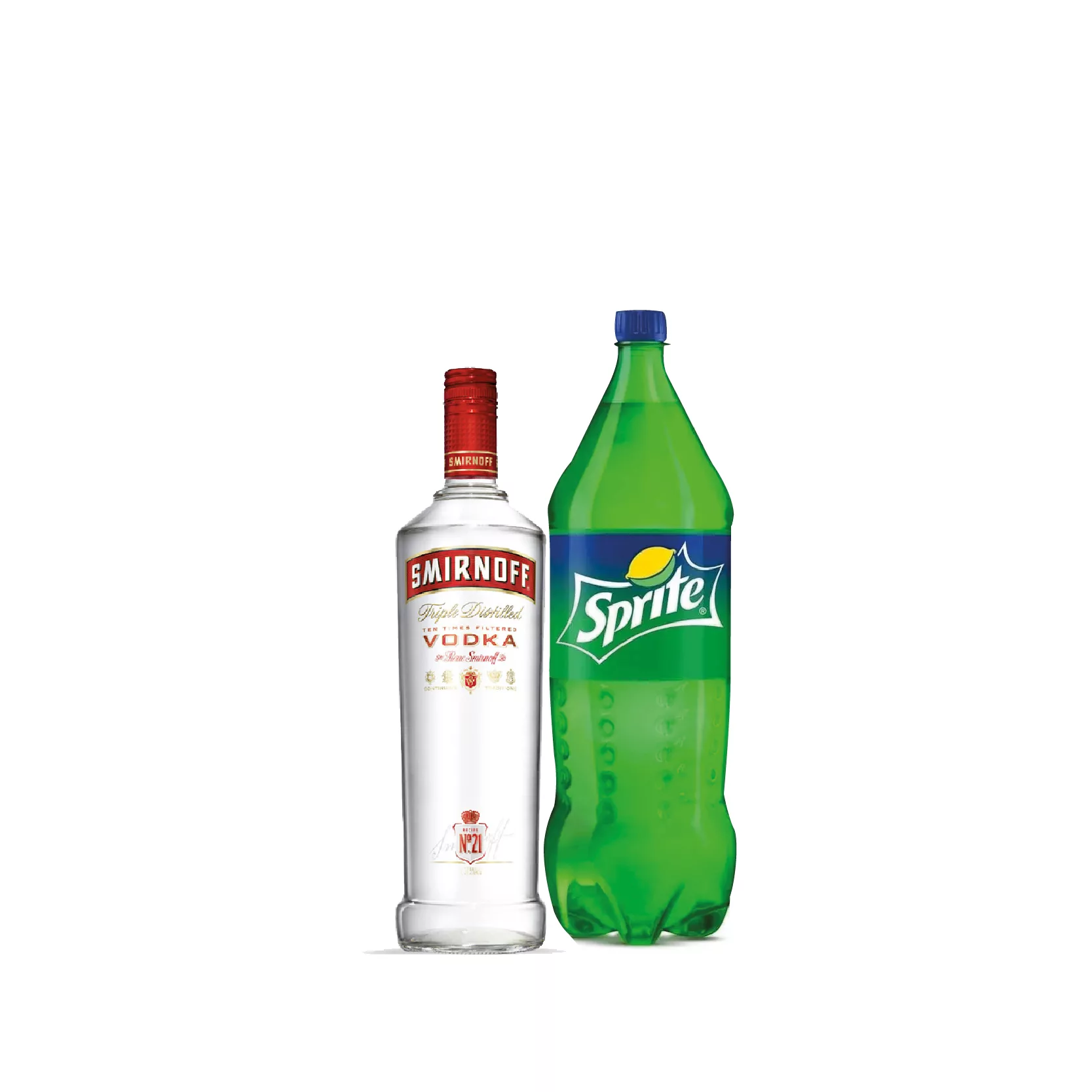 COMBO 1 VODKA SMIRNOFF 750CC 1 SPRITE 2,25L