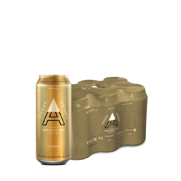PACK 6 ANDES ORIGEN RUBIA 473CC