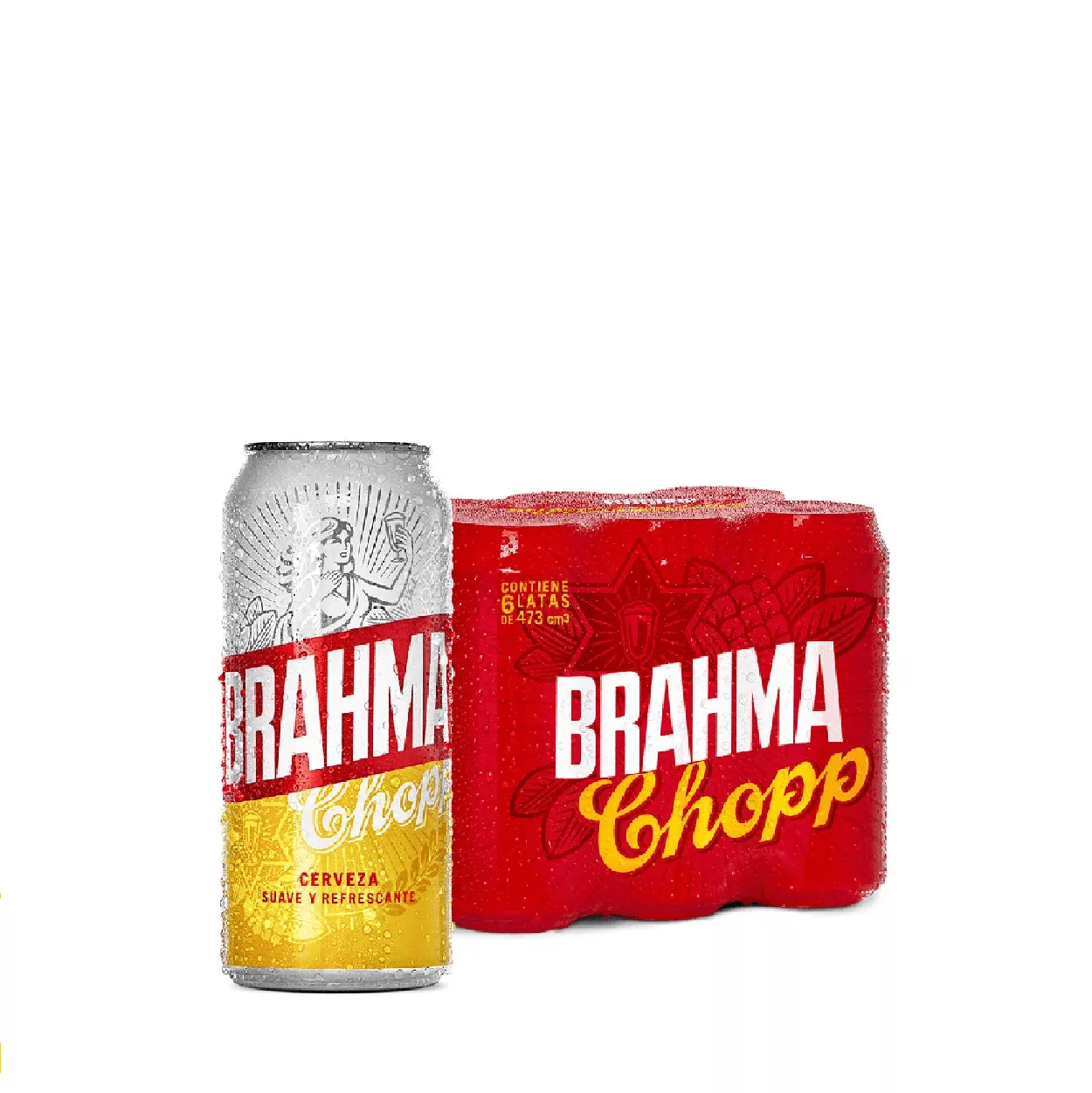 PACK 6 BRAHMA 473CC