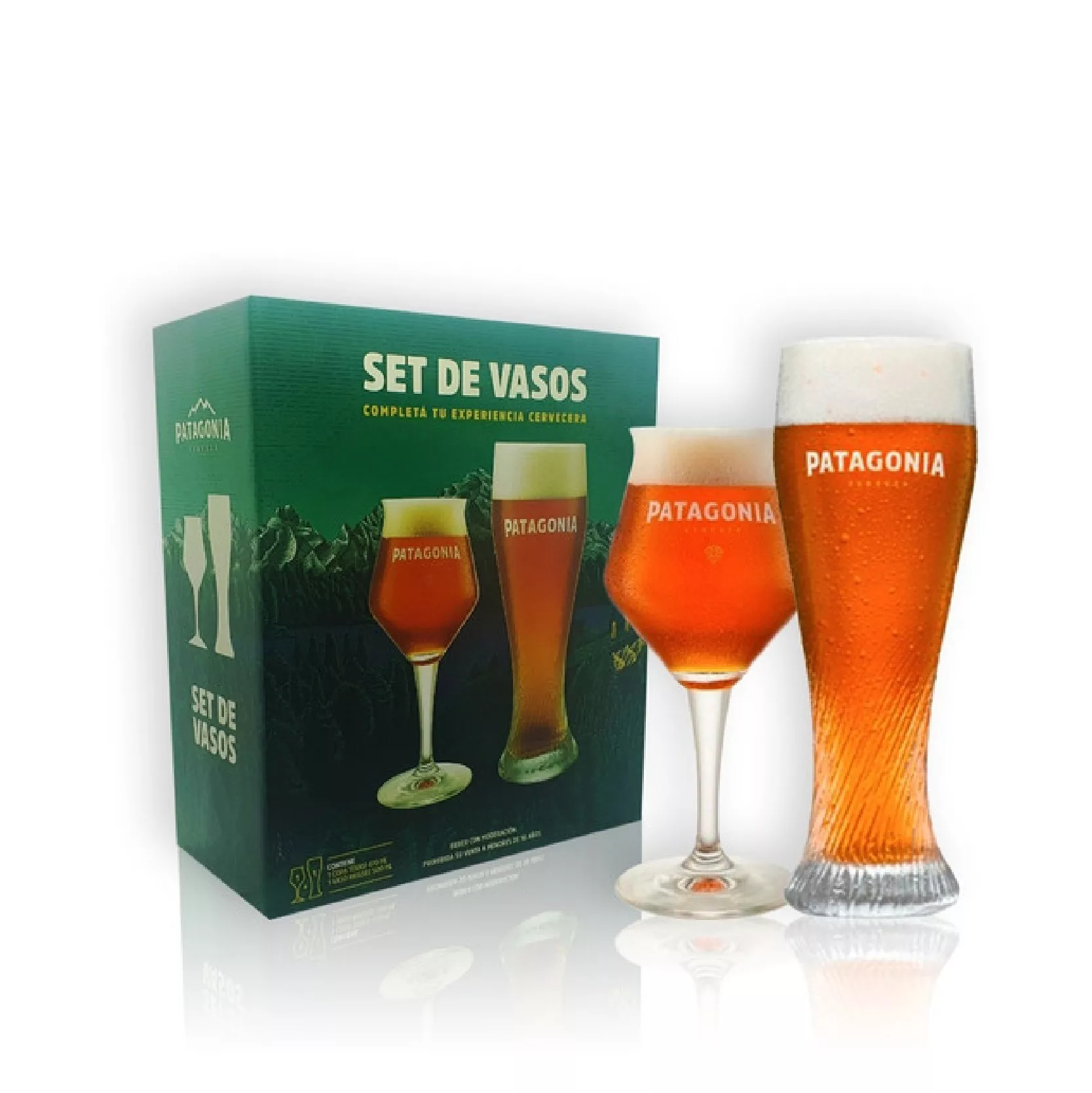 PACK X2 COPAS PATAGONIA