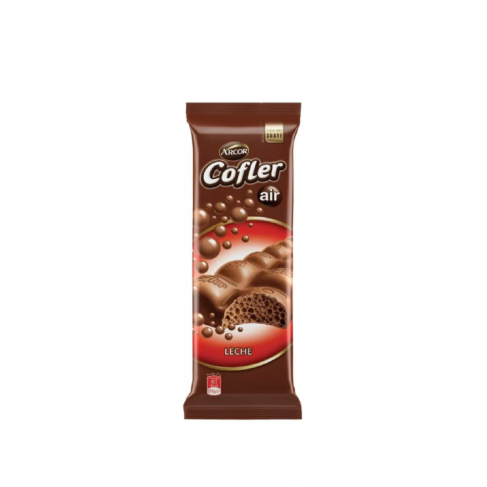 CHOCOLATE COFLER AIREADO LECHE 55G