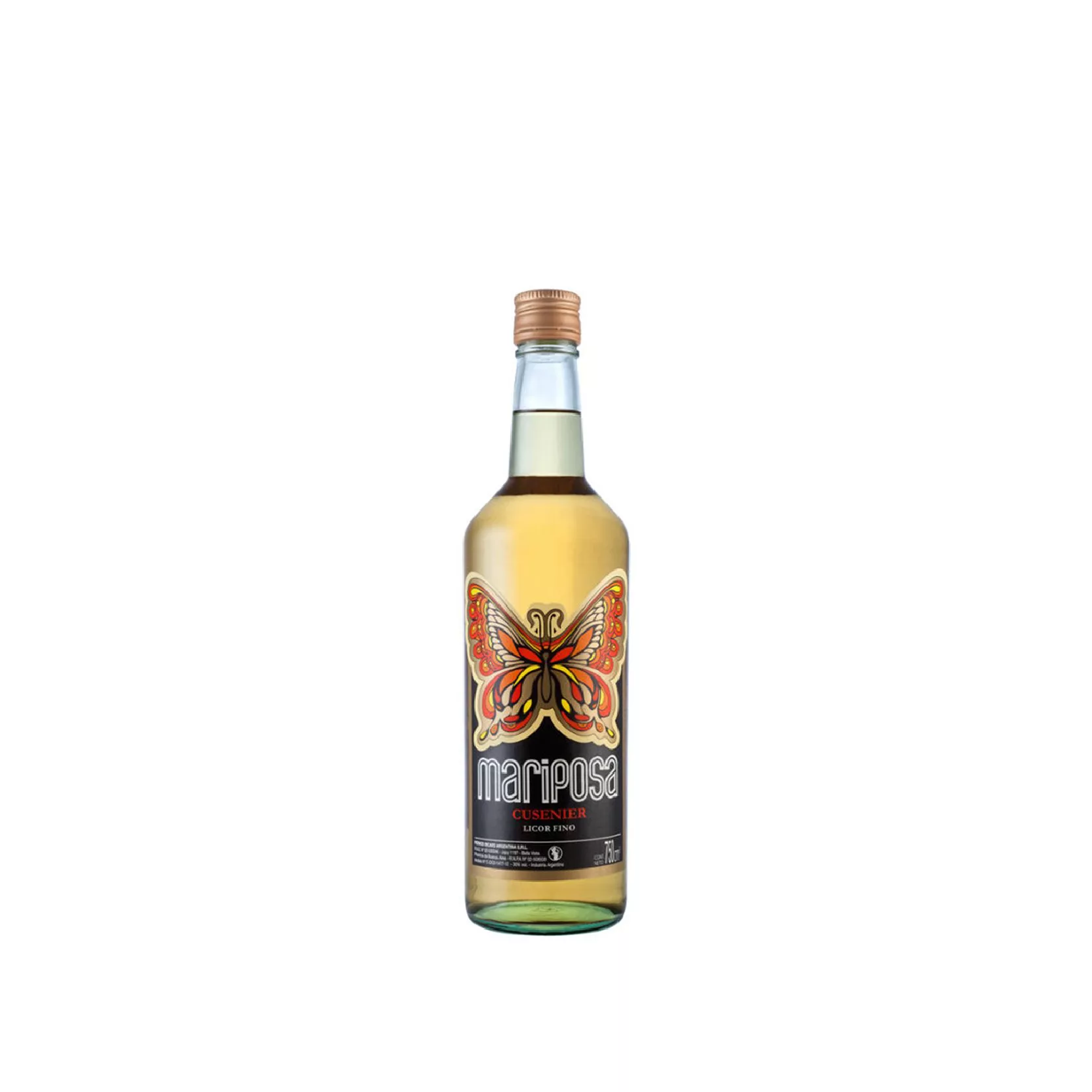 LICOR MARIPOSA MIEL 750CC