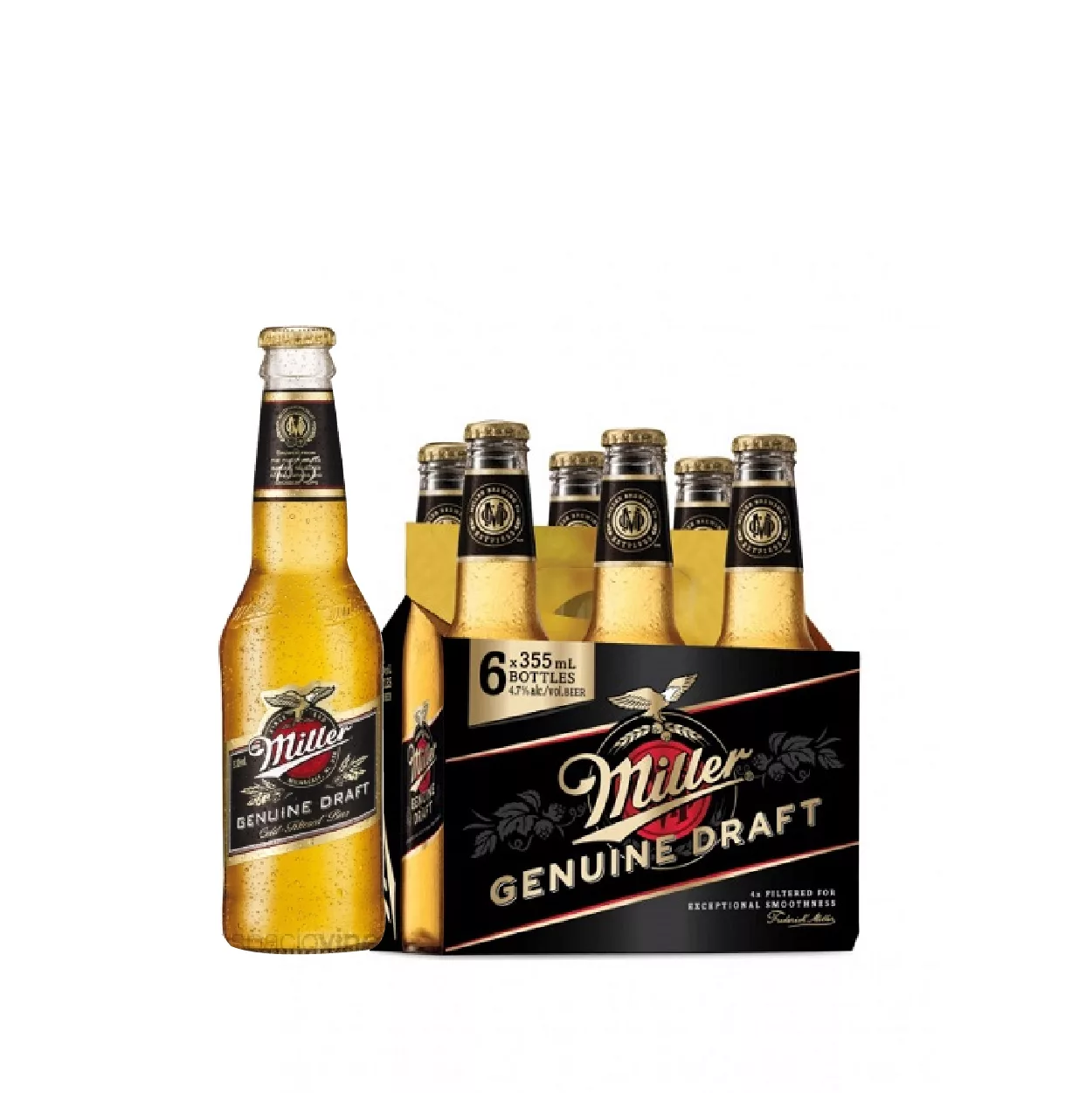 PACK 6 BOTELLA MILLER 330CC