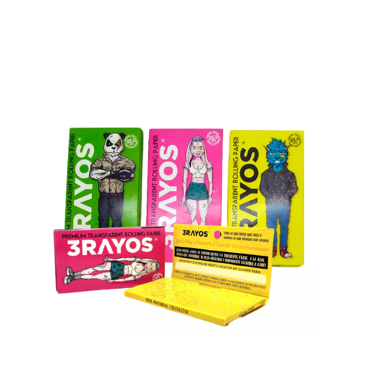 SEDAS 3 RAYOS CELULOSA