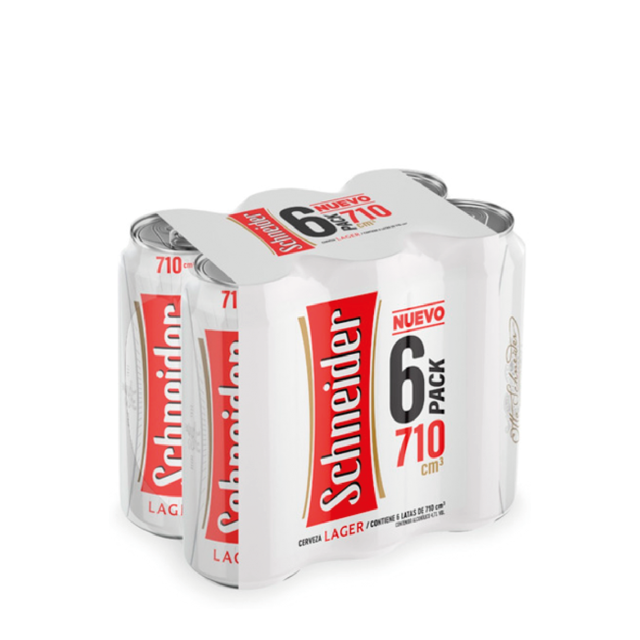 PACK 6 SCHNEIDER 710CC