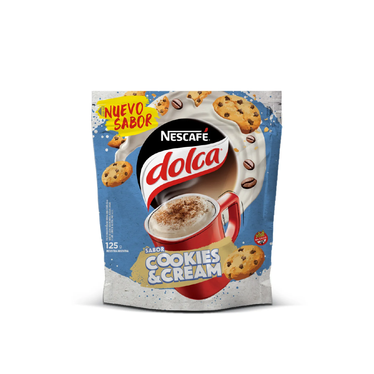 NESCAFE COOKIE AND CREAM DOYPACK 125G