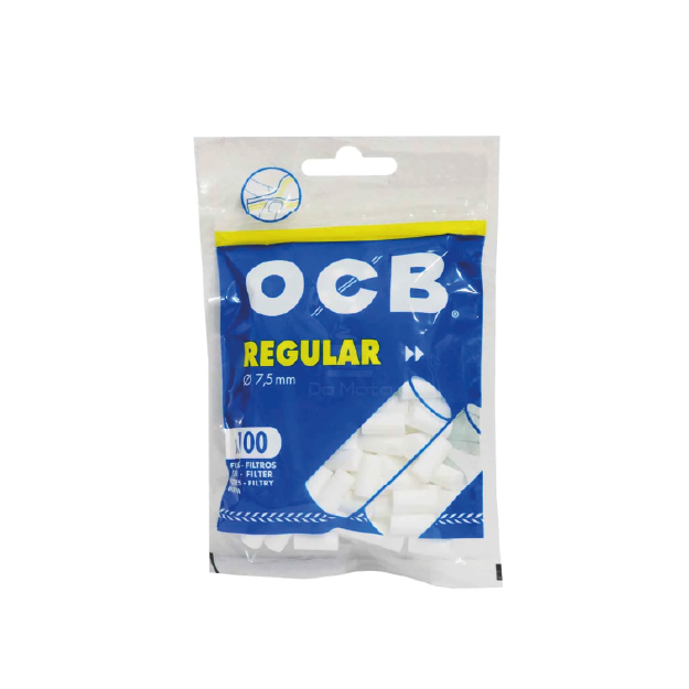 FILTROS OCB REGULAR 7,5MM X 100