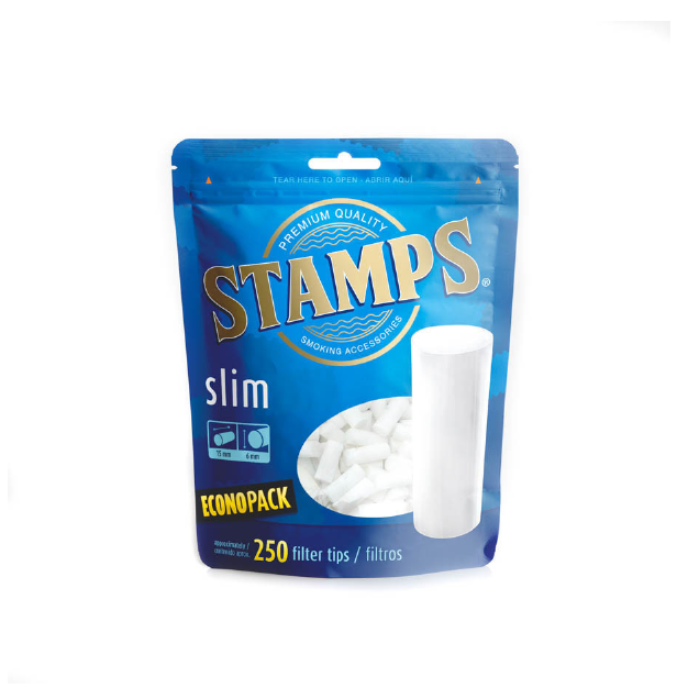 FILTROS STAMPS SLIM 6MM X 200