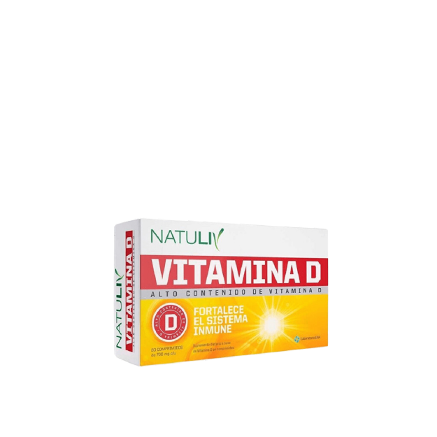 NATULIV VITAMINA D ENA 30 CAP