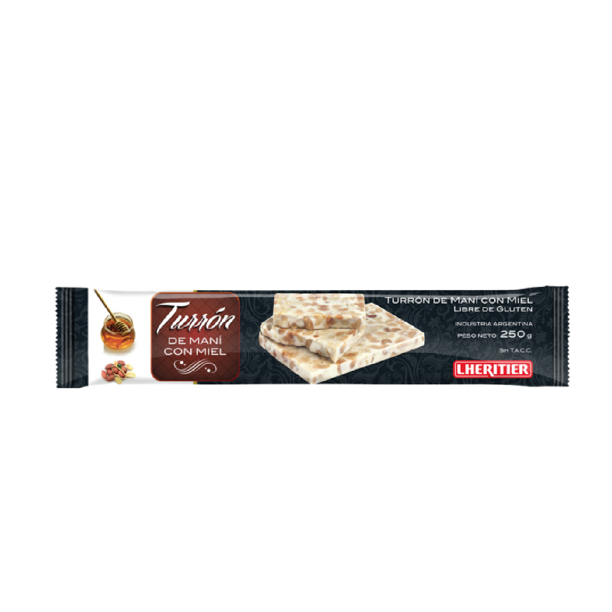 TURRON DE MANI LHERITIER 250G