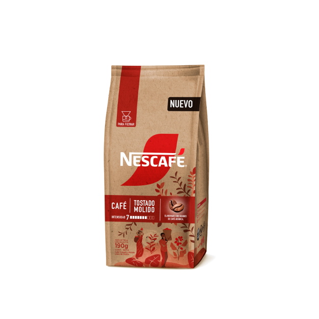 NESCAFE INTENSO TOSTADO Y MOLIDO 190G