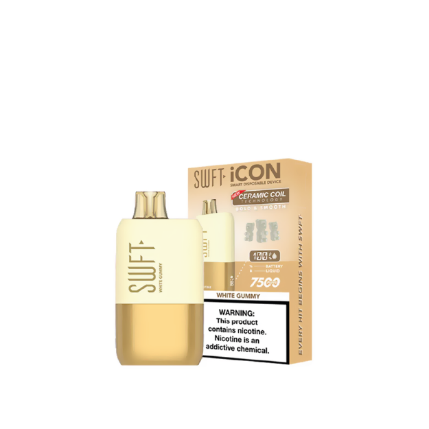 VAPER SWIFT ICON 7500 WHITE GUMMY